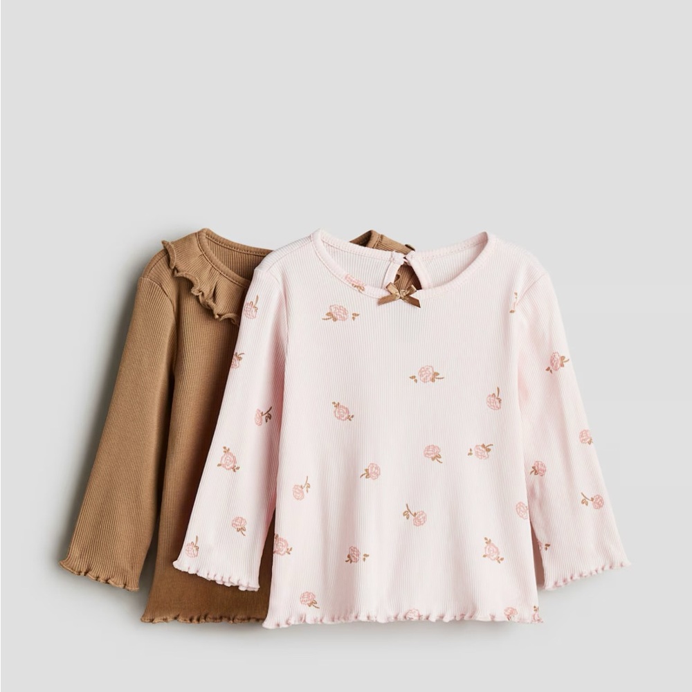 Brand NEW Set of Two Long Sleeve Tops